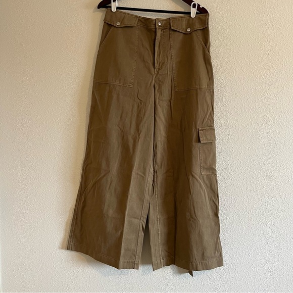 NWOT Staud Women's Brayden Wide Leg Jean Pant Rosemary Size 8 - Picture 4 of 15